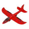 LEAN TOYS vliegtuig bellenblaaspistool rood