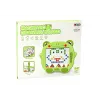 LEAN TOYS magnetisch leerbord kikker stylus pad groene kralen puzzel