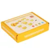 LEAN TOYS educatieve leerklok-set met uitwisbare marker en activiteitenkaarten