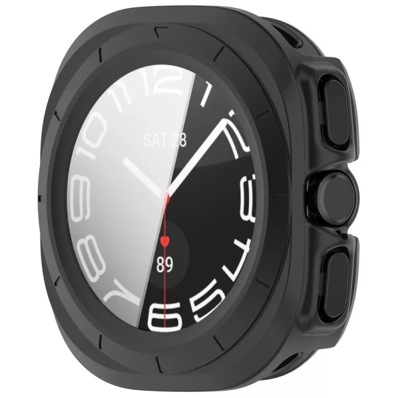 Tech-Protect Defense hoes voor Samsung Galaxy Watch Ultra 2 2026 (47 mm) matzwart