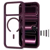 TECH-PROTECT MagOne MagSafe hoes + gehard glas 2-pack voor iPhone 17 Pro / 18 Pro – Dark Cherry/transparant