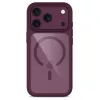 TECH-PROTECT MagOne MagSafe hoes + gehard glas 2-pack voor iPhone 17 Pro / 18 Pro – Dark Cherry/transparant