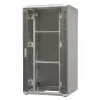 EmiterNet Top vrijstaande frame behuizing 32U 800x800x1540mm staalplaat/glas voordeur EM/SH05D-8832