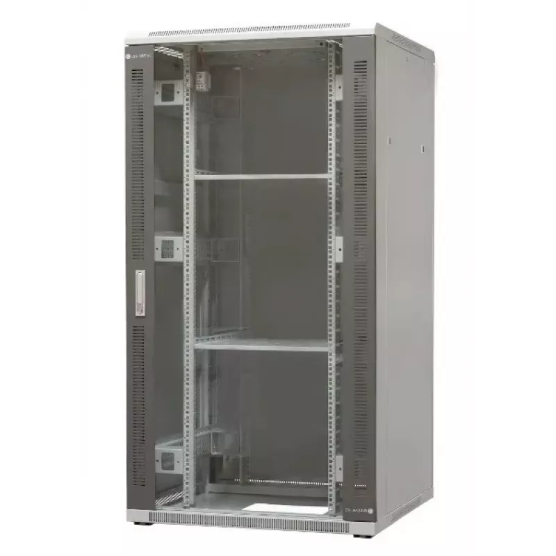 EmiterNet Top vrijstaande frame behuizing 32U 800x800x1540mm staalplaat/glas voordeur EM/SH05D-8832