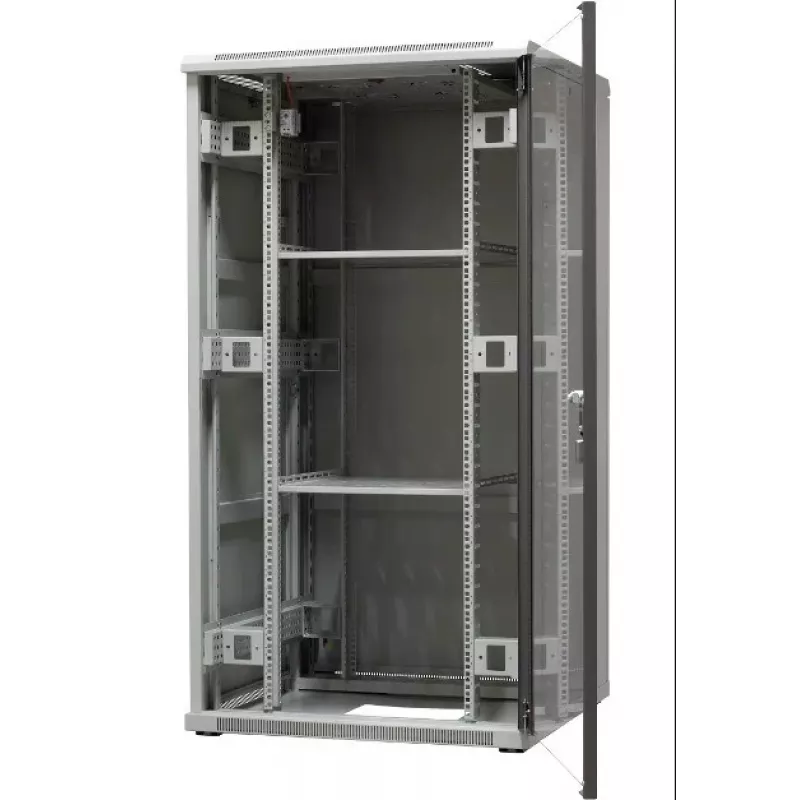 EmiterNet Top vrijstaande frame behuizing 32U 800x800x1540mm staalplaat/glas voordeur EM/SH05D-8832
