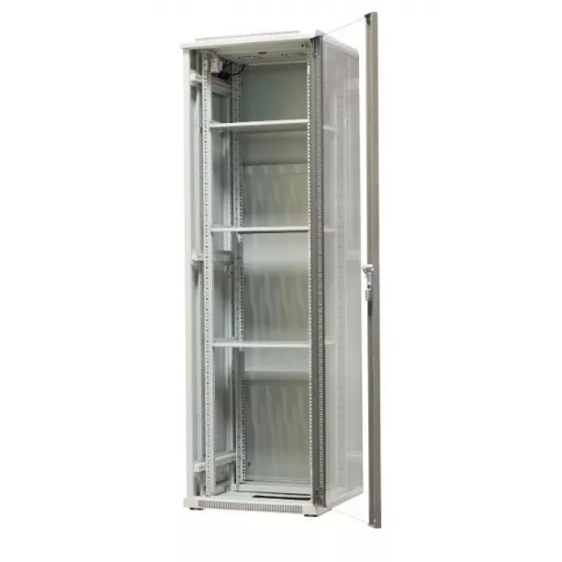 EMITER EM/SH05D-6642 EmiterNet Top 42U vrijstaande serverkast 600x600x1980mm zwart