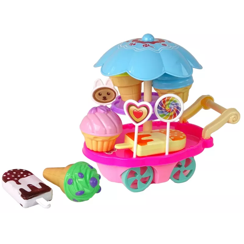 LEAN TOYS snoepwinkel rollenspel-set