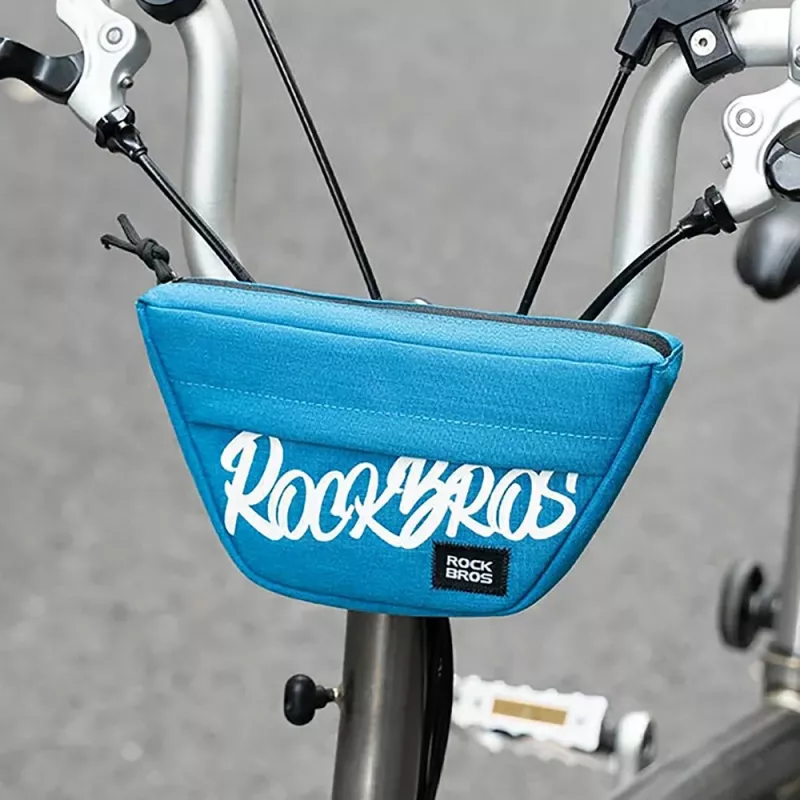 Rockbros G011 Flash Journey trapeziumvormige stuurtas 0,7L blauw