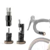 ROCKBROS ROAD TO SKY VK-KC10 6-in-1 in het stuur verborgen fiets-multitool, bruin