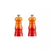 Le Creuset zout- en pepermolenset 11 cm Volcanic Orange