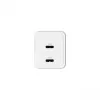 GRATEQ OLOS 65W GaN dual USB-C PD PPS wandlader