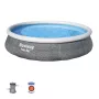 Bestway Fast Set 57376 opzetzwembad rond 7.340 L grijs