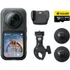 Insta360 X6 360-graden actiecamera, motor-bundel, 8K, zwart