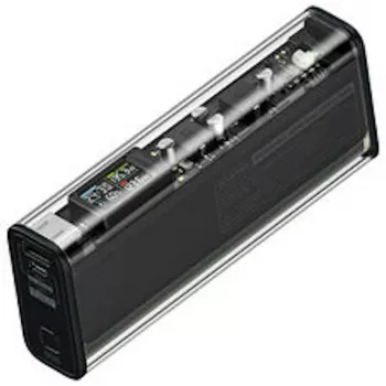 SHARGE Shargeek 140 powerbank, 20.000mAh, 140W, USB-C, USB-A - zwart
