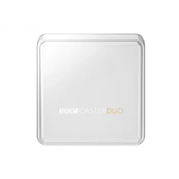 RODE RCDUOCOVER RØDECover Duo beschermhoes voor RØDECaster Duo, rookglas heldere polycarbonaat hoes