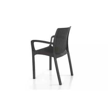 KETER tuinstoel Bali Mono grijs