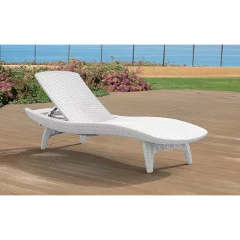 KETER ligstoel Pacific wit 29195066450