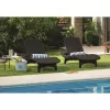 KETER ligstoelset 2 stuks + tafel Pacific beige