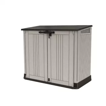KETER TUIN- EN BALKONBOX MIDI GRIJS-ZWART 132x71,5x113,5cm