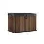 KETER gereedschapschuur Deco Horizontal schuur walnoottint