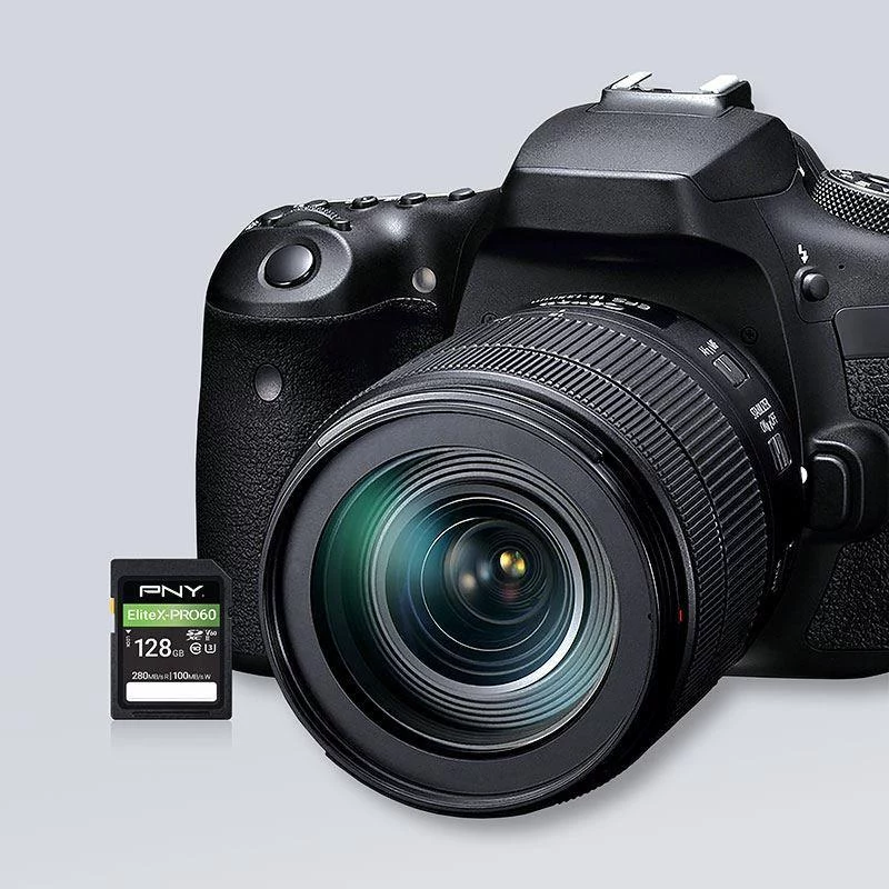PNY EliteX-PRO60 flashgeheugenkaart 128GB Video Class V60 UHS-II U3 Class10 MicroSDXC