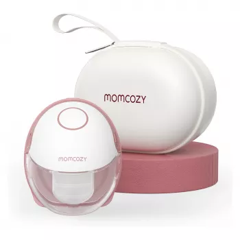 Momcozy - M6 handsfree borstkolf - rood