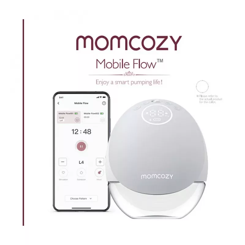 Momcozy - M9 handsfree borstkolf - rood