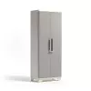 KETER Linear Wood hoge kast 68x39x173cm lichtbeige/lichtgrijs