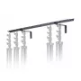 Manfrotto 027 wandbeugel voor 8 statieven, aluminium, zwart
