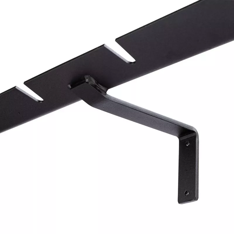 Manfrotto 027 wandbeugel voor 8 statieven, aluminium, zwart
