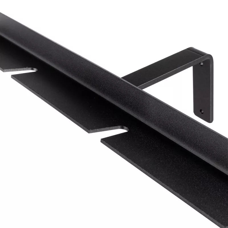 Manfrotto 027 wandbeugel voor 8 statieven, aluminium, zwart