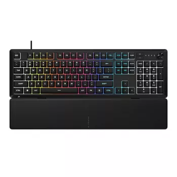 CORSAIR SKIFF 100 bedrade gaming-toetsenbord met 10-zonen RGB-verlichting zwart