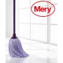 MERY vervangbare microvezelborstelkop La Original 22cm 168gr met borstelsteel 140cm