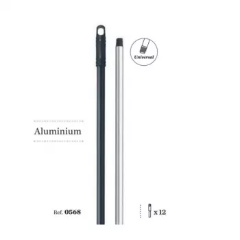 MERY aluminium borstelsteel 140 cm