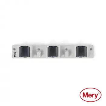 MERY houder voor drie borstelsteel
