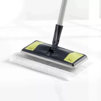 MERY vloerveger voor stofopname Dust Mop 25,8x10,5cm met 10 doekjes 29,5x21,5cm