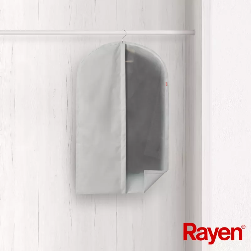 RAYEN kledingzak S Premium grijs 60x100cm
