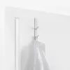 RAYEN deurhaak om op te hangen / 2 haken / wit
