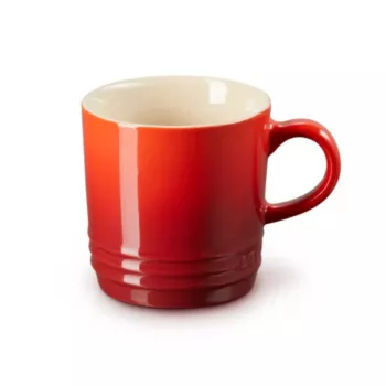LE CREUSET steengoed mok 350 ml rood