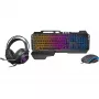 YENKEE YGS 01 INFERNO gaming-set 3-in-1 - toetsenbord, muis, headset | Rainbow LED-achtergrondverlichting
