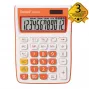 REBELL half-tafelrekenmachine RE-SDC912OR BX, 12-cijferig lcd, dual-power, zwart/zilver