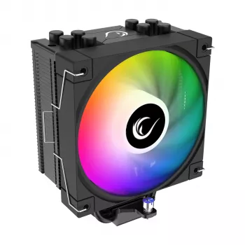 Rampage RM-C180 FROSTY ARGB 120mm cpu-luchtkoeler, 180W TDP, zwart