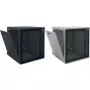LogiLink W09A54B 19" SOHO wandkast 9U, 540x550 mm, flatpack, zwart