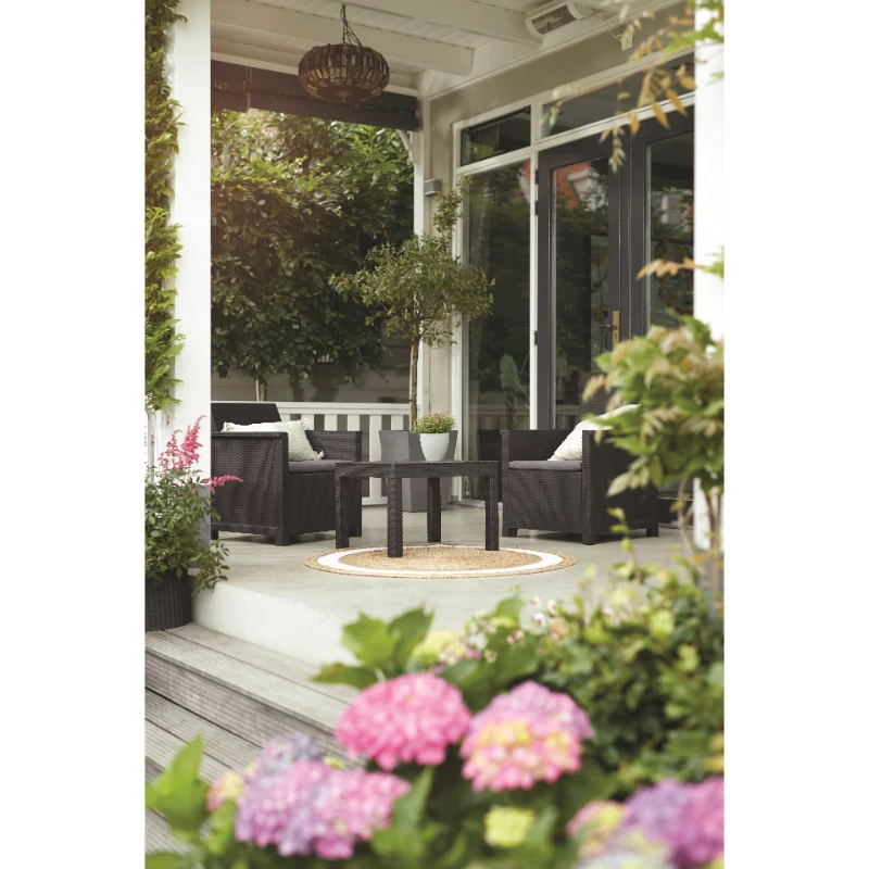 KETER tuinmeubelset Elodie balkonset met tafel Classic grijs