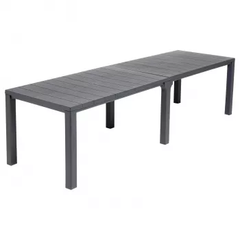KETER tuintafel Julie Double Table (2 configuraties) grijs