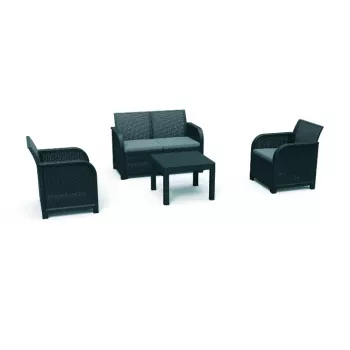 KETER tuinmeubelset Rosalie set met tafel Classic grijs