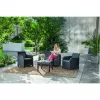 KETER tuinmeubelset Rosalie set met tafel Classic grijs