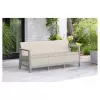 KETER tuinbank driezitter Scandi Linea 3-zits bank kiezelgrijs/lichtbeige