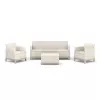 KETER tuinmeubelset Scandi Forma 3-zits set kiezelgrijs/lichtbeige