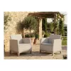 KETER tuinstoelen 2 stuks Scandi Form licht kiezelgrijs/lichtbeige